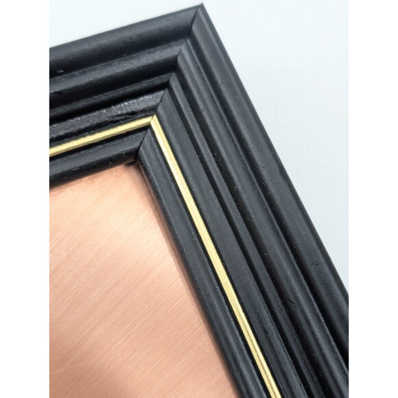 Policeman 3D Copper Art "to Serve and Protect" Quote Prayer Large 22"x16" Framed - Picture 10 of 13